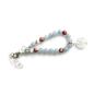 Preview: Aquamarin Rhodonit Lebensbaum Armband