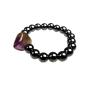 Preview: Hämatit Ring Amethyst