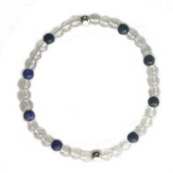 Bergkristall Sodalith Armband