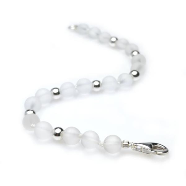Bergkristall Silber Armband