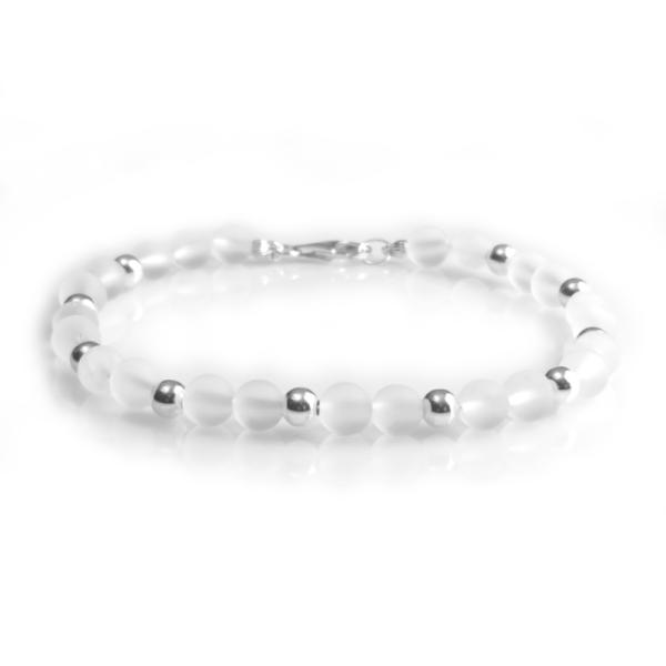 Bergkristall Silber Armband