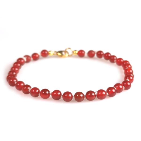 Carneol Armband